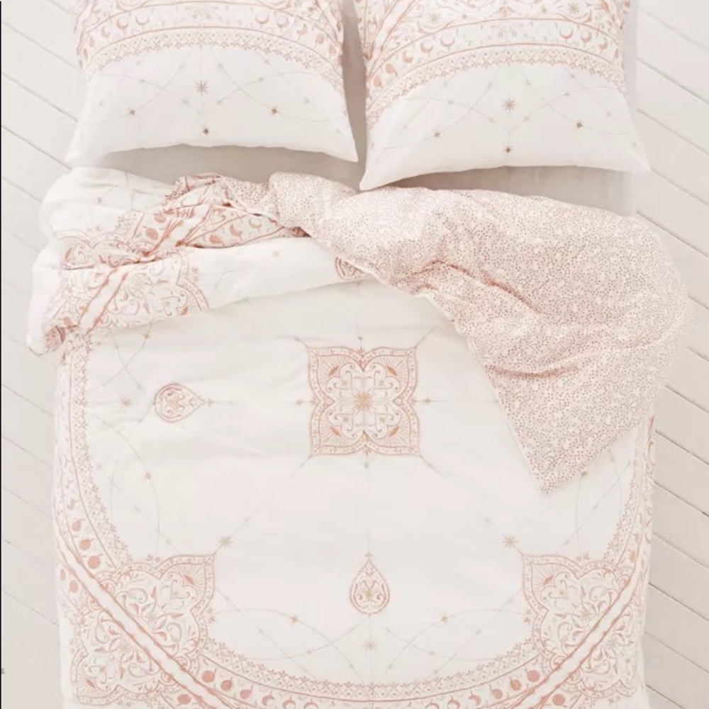 Urban Outfitters Celestial Foiled Full/Queen Duvet Cover